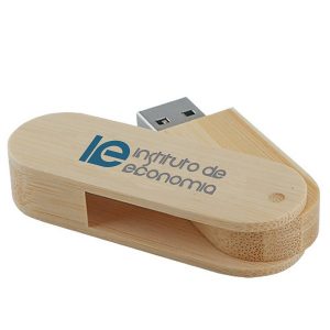 Pen Drive Personalizado Bambu