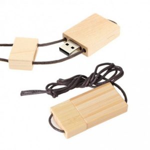 Pen Drive Personalizado Bambu