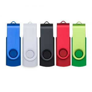 Pen Drive Giratório Colorido
