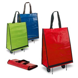 Sacola Dobrável com Carrinho
