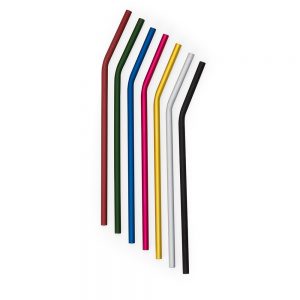 Canudo Alumínio Personalizado