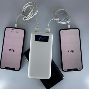 Carregador Portátil Com Display Digital