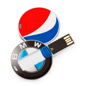 Pen Card Redondo Personalizado