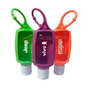 Chaveiro Álcool em Gel Personalizado