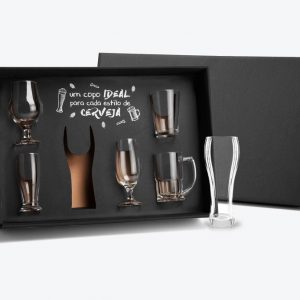 Jogo de copos de vidro Personalizados