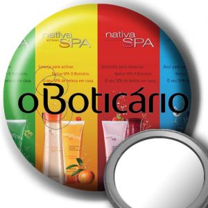Botton Espelho Personalizado