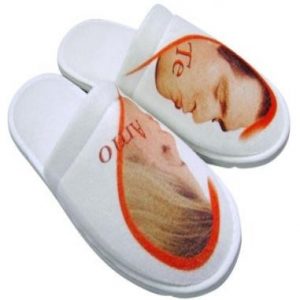 Pantufa personalizada em sublimação