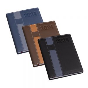 Agenda diária com suporte