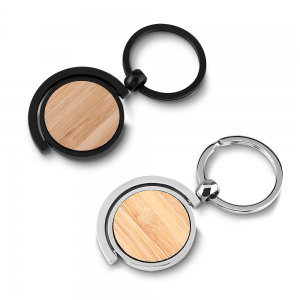 Chaveiro personalizado em bambu