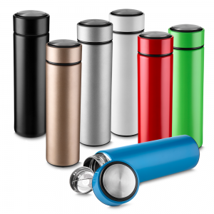 Garrafa térmica em aço inox