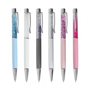 Caneta de Metal Glitter
