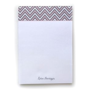 Bloco de rascunho personalizado