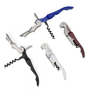 Saca Rolhas Metal com 2 Estágios