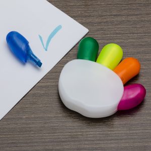 Marca Texto Formato Mão