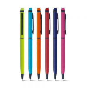 Esferográfica em alumínio com mecanismo twist