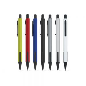 Esferográfica em alumínio colorida