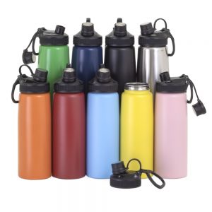 Squeeze Inox 900ml Colorido