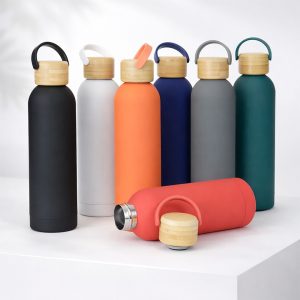 Garrafa Térmica Emborrachada Personalizada